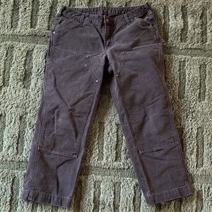 Carhartt Women's Cargo Pants in Dark Brown